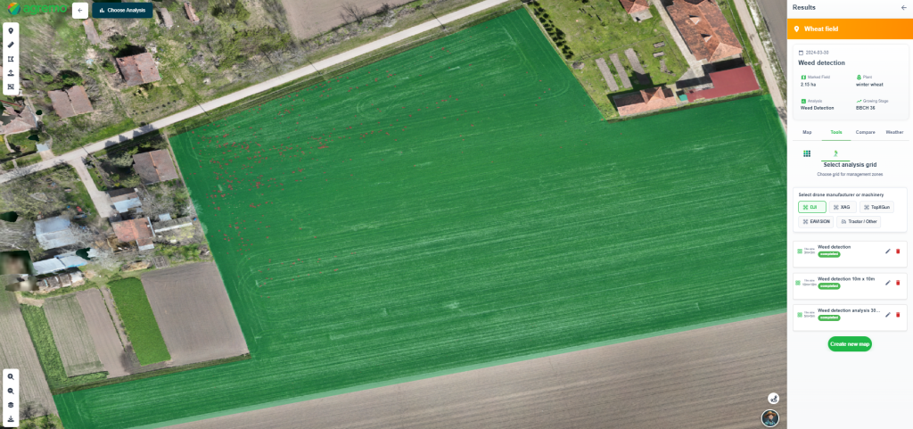 Agremo AI Weed detection analysis Agremo AI Weed detection analysis