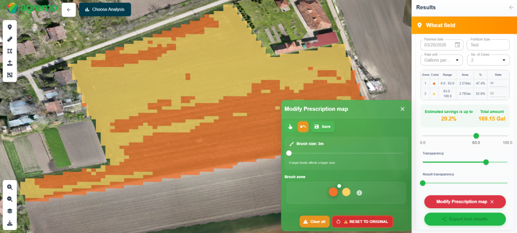 Agremo Prescription map