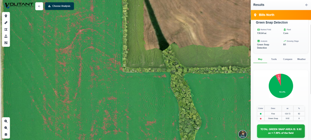 Green Snap detection in Corn Green Snap detection in Corn