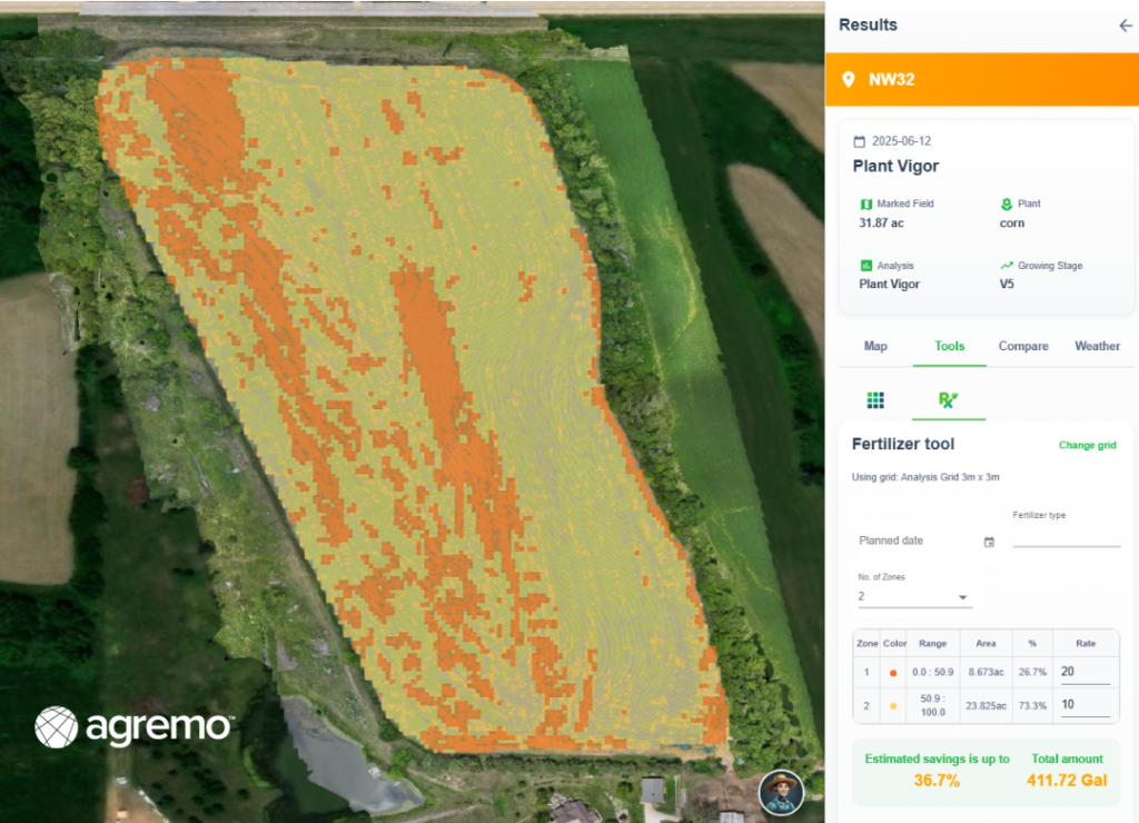 Prescription map, VRA Agremo Prescription map, VRA Agremo