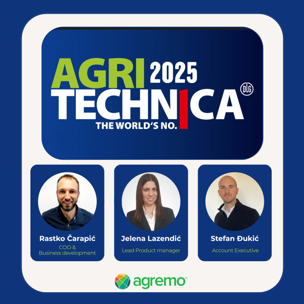Agritechnica 2025, Agremo: Rastko Čarapić, Jelena Lazendić, Stefan Đukić
