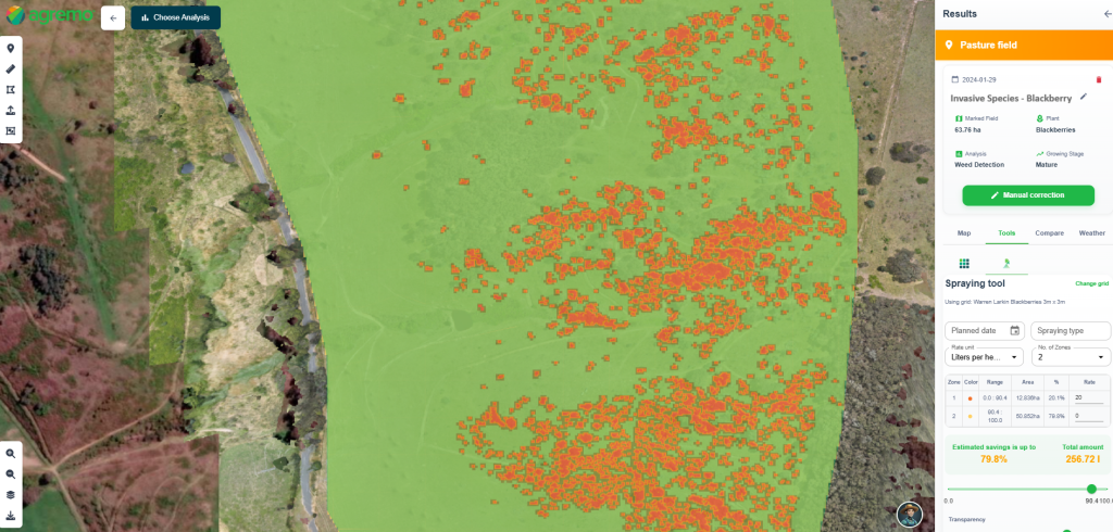 Agremo Prescription map