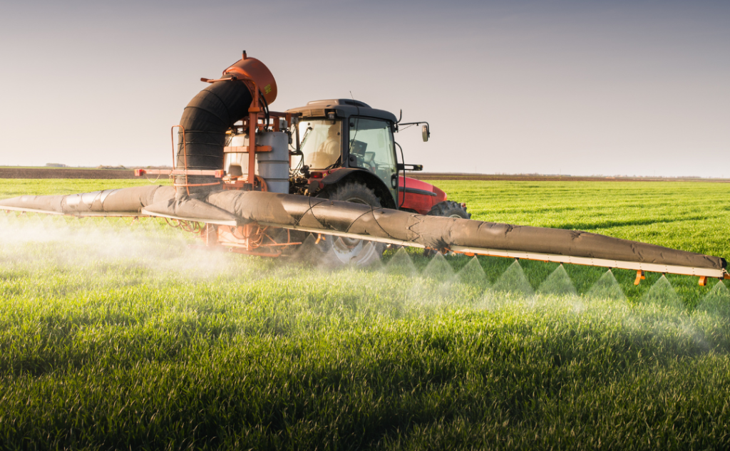 Agremo - spot spraying with tractor